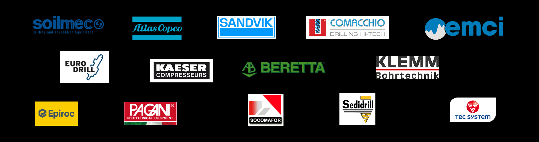 logos constructeurs